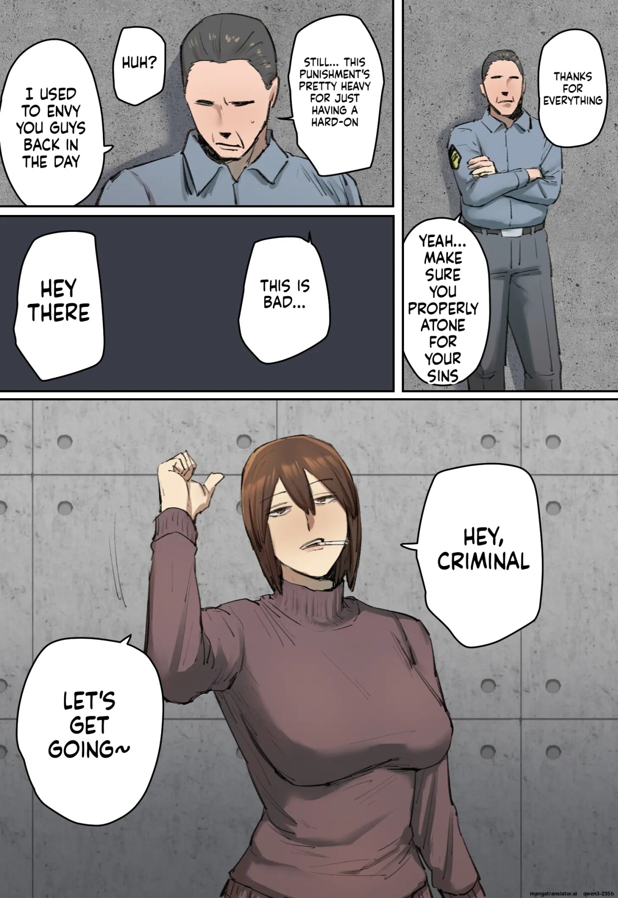 Hentai Manga Comic-Verdict: The defendant is sentenced to my dildo punishment.-Read-5